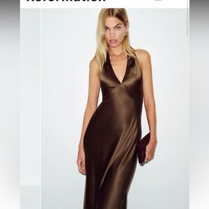 Reformation 100% Silk Dress